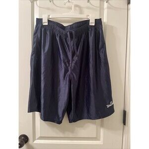 Spalding Men's Athletic Shorts Basketball Size XL Navy Blue